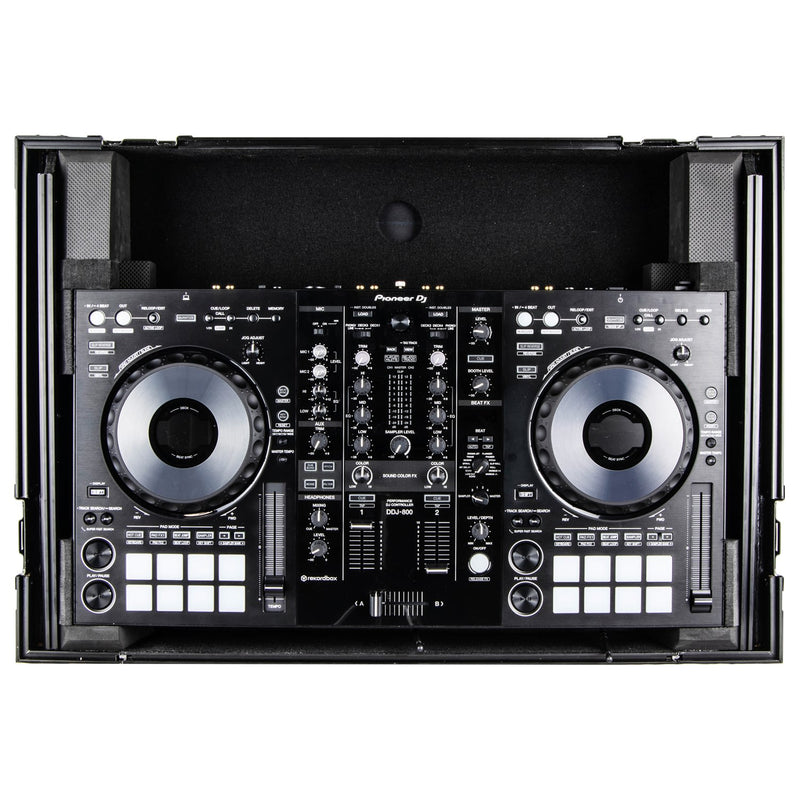 Odyssey FZGSPIXDJRR1BL Pioneer XDJ-RR Bottom 1U Rack Space Flight Case w/Glide Platform (Black)