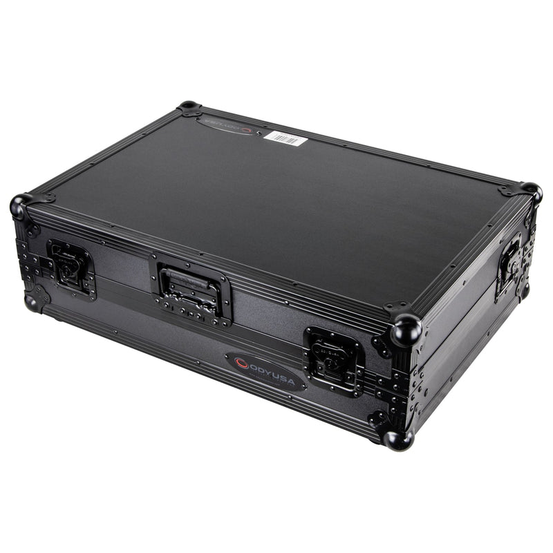 Odyssey FZGSPIXDJRR1BL Pioneer XDJ-RR Bottom 1U Rack Space Flight Case w/Glide Platform (Black)