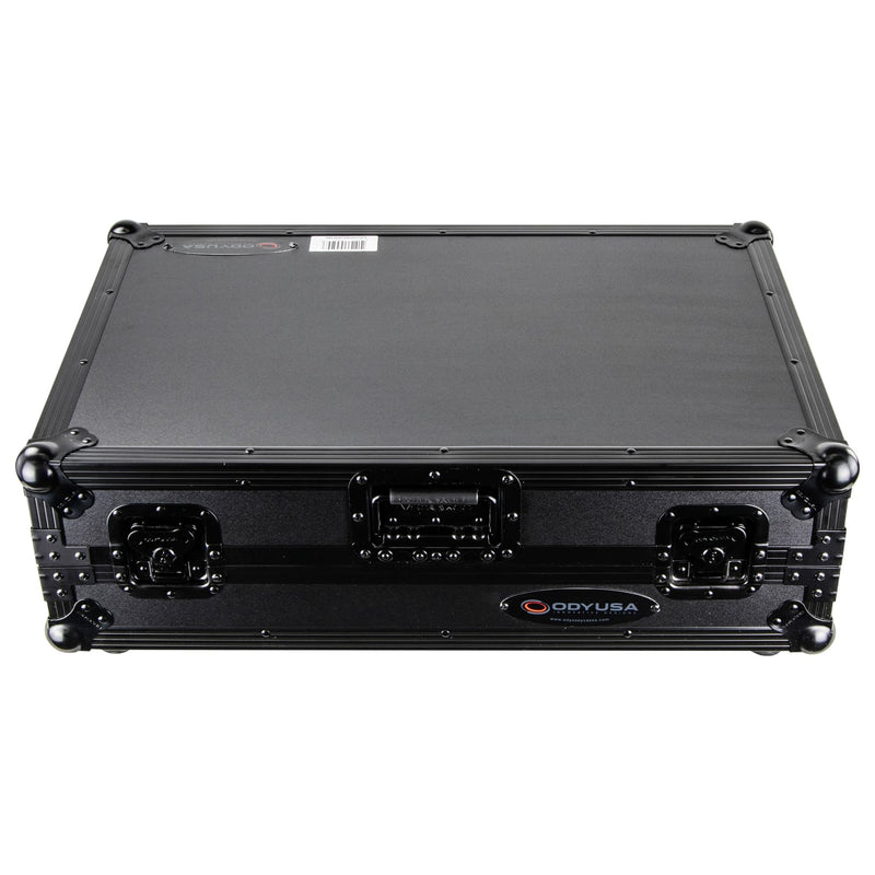 Odyssey FZGSPIXDJRR1BL Pioneer XDJ-RR Bottom 1U Rack Space Flight Case w/Glide Platform (Black)