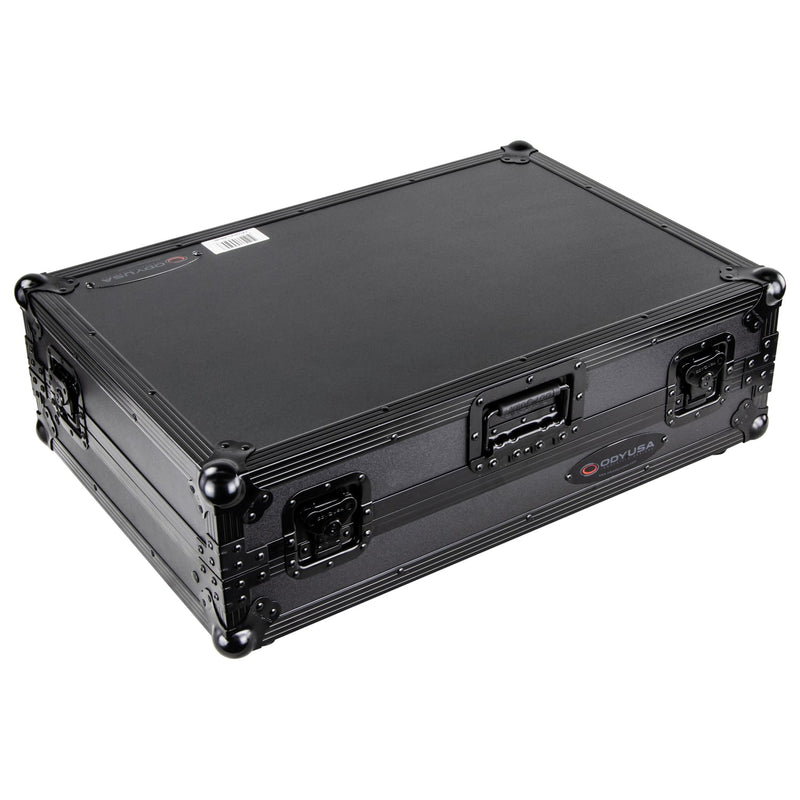 Odyssey FZGSPIXDJRR1BL Pioneer XDJ-RR Bottom 1U Rack Space Flight Case w/Glide Platform (Black)
