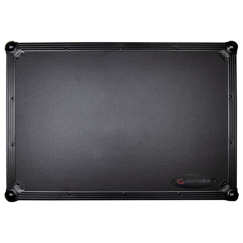 Odyssey FZGSPIXDJRR1BL Pioneer XDJ-RR Bottom 1U Rack Space Flight Case w/Glide Platform (Black)