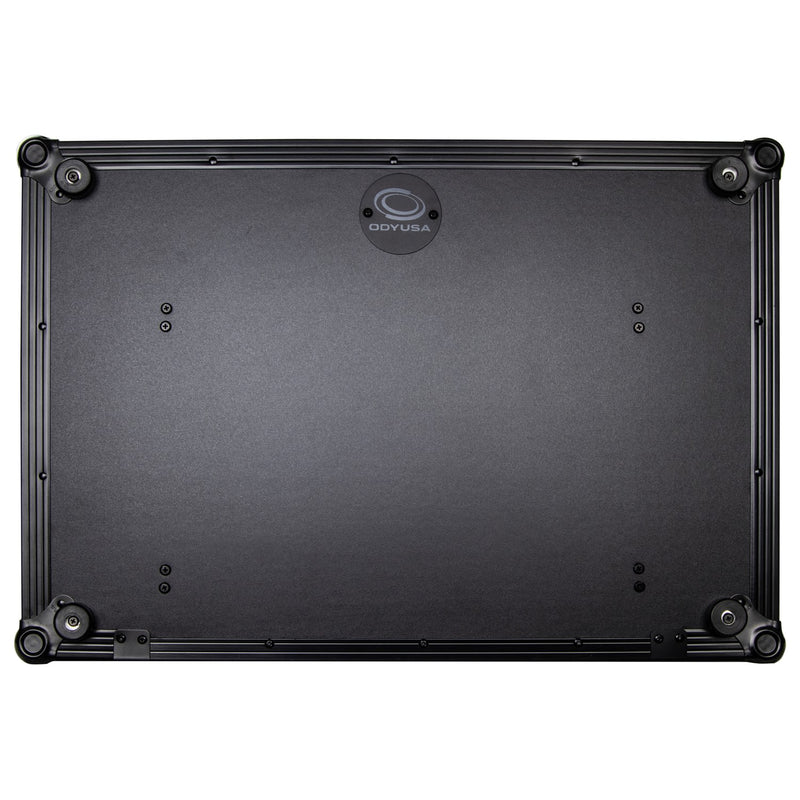 Odyssey FZGSPIXDJRR1BL Pioneer XDJ-RR Bottom 1U Rack Space Flight Case w/Glide Platform (Black)