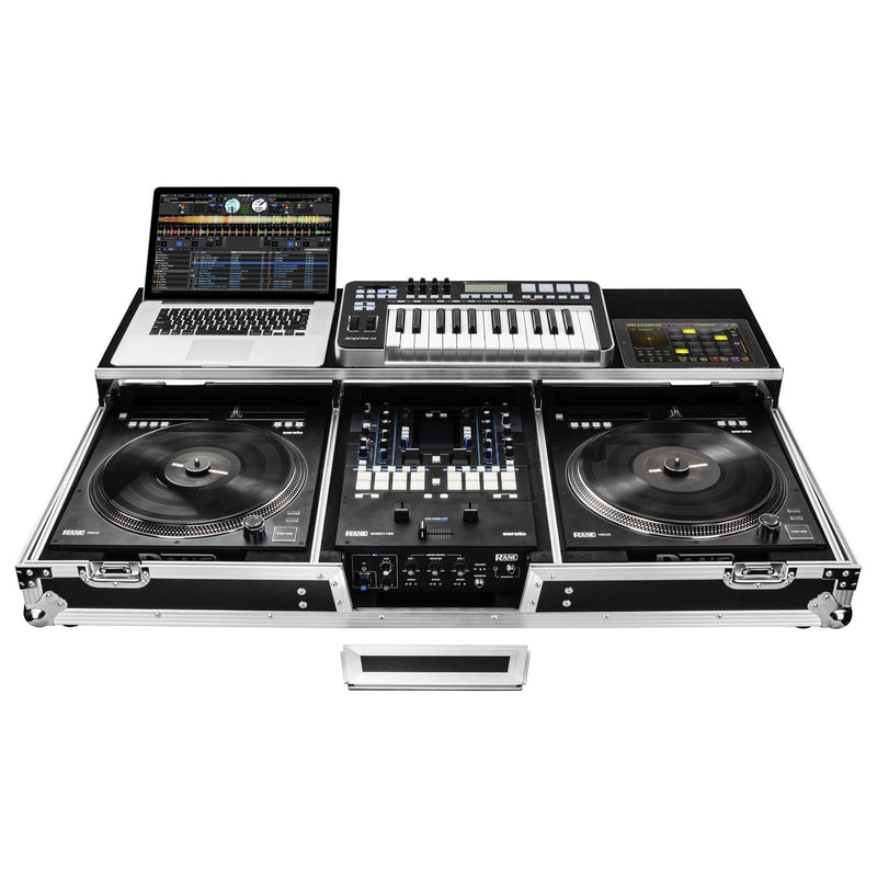 Odyssey FZGSPRA1272W - Rane Seventy/Seventy-Two and Rane Twelve Remixer Glide Style DJ Coffin Case