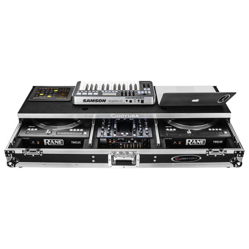 Odyssey FZGSPRA1272W - Rane Seventy/Seventy-Two and Rane Twelve Remixer Glide Style DJ Coffin Case