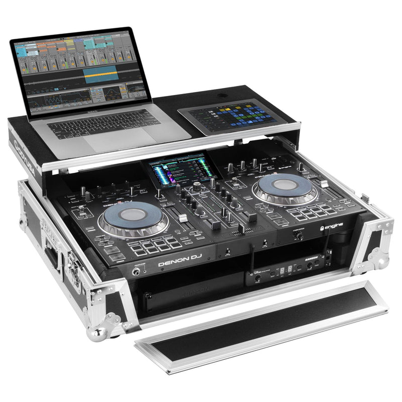 Odyssey FZGSPRIME2 Denon Prime 2 Glide Style Flight Case