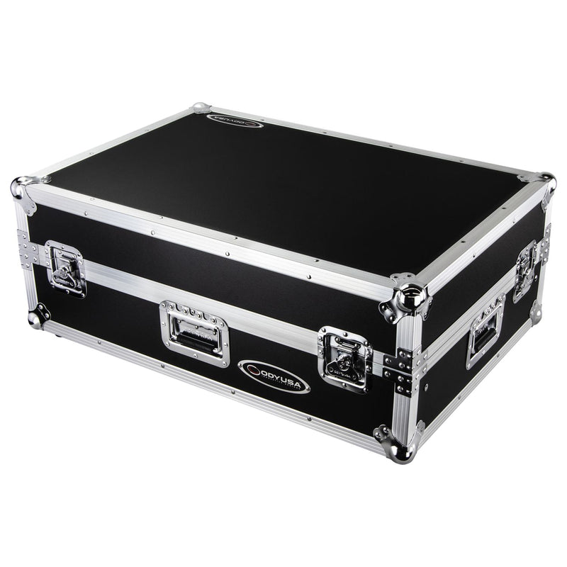 Odyssey FZGSPRIME4W2 Denon Prime 4 Flight Case w/Patented Glide Laptop Platform and 2U Rack Space