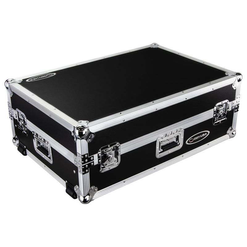 Odyssey FZGSPRIME4W2 Denon Prime 4 Flight Case w/Patented Glide Laptop Platform and 2U Rack Space