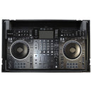 Odyssey FZGSXDJXZW1BL Pioneer XDJ-XZ Black Label Glide Style Case avec roulettes et rack 1U