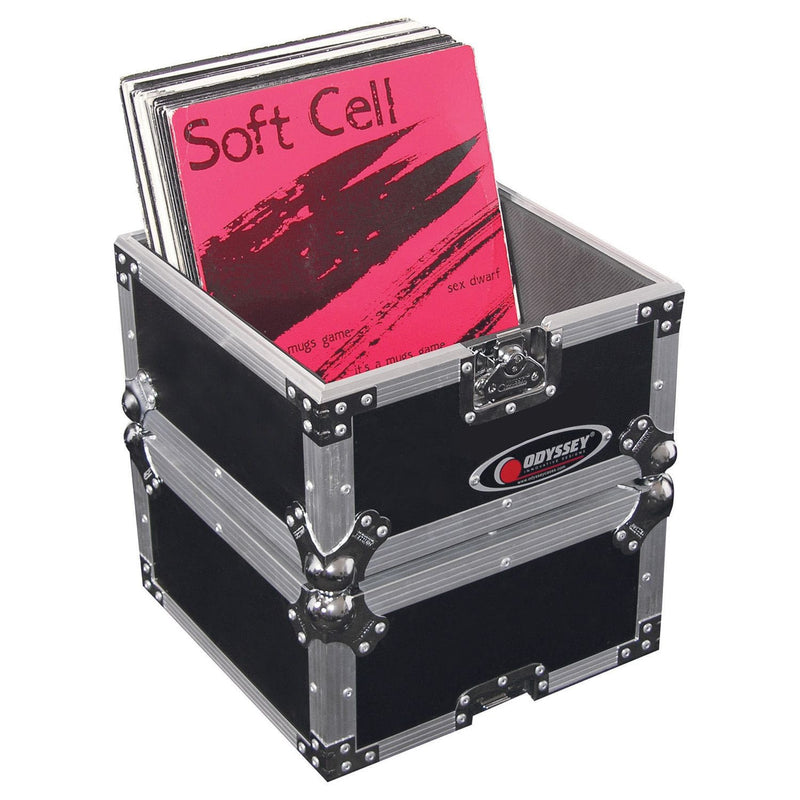 Flight case utilitaire Odyssey FZLP80 pour 80 disques vinyles 12″