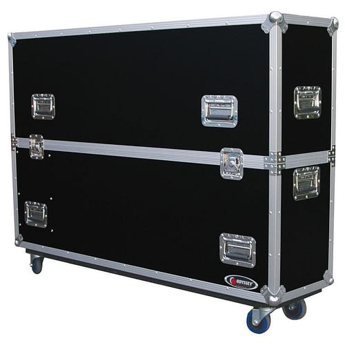 Odyssey FZPLASMA50W - 50″ Flat Screen Monitor Flight Case with Wheels