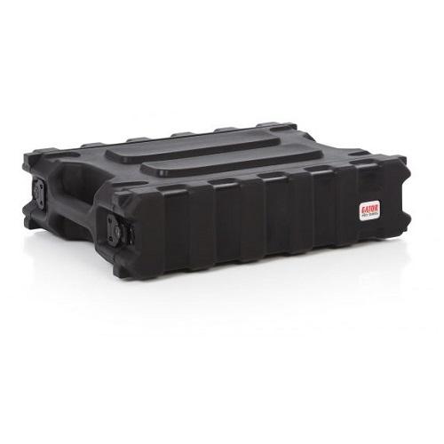 Gator G-Pro-2U-13 2U 13 Deep Molded Audio Rack - Red One Music