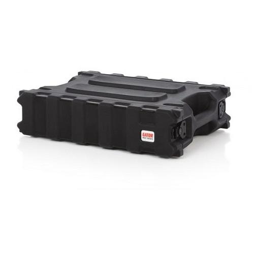 Gator G-Pro-2U-13 2U 13 Deep Molded Audio Rack - Red One Music