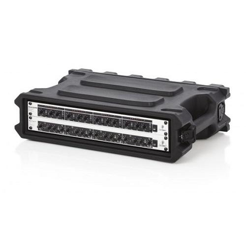 Gator G-Pro-2U-13 2U 13 Deep Molded Audio Rack - Red One Music