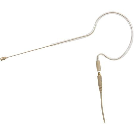 Galaxy Audio ESM8-UBG-4ATCH Beige Single Ear Uni-Directional Earset Microphone with 4 Cables for Audio-Technica Gen 2 Models