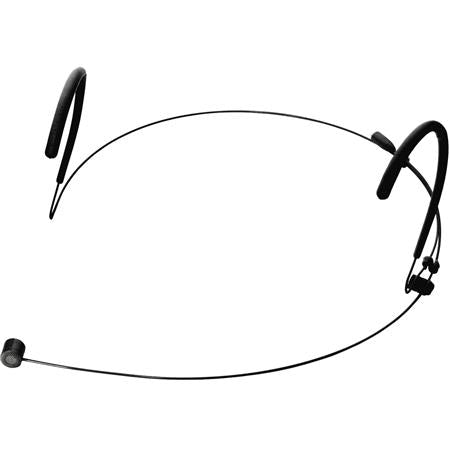 Galaxy Audio HSM8-UBK-4SHU Microphone casque double oreille unidirectionnel noir avec 4 câbles pour Shure