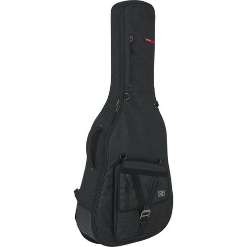 Gator GT-JUMBO-BLK Transit Series Housse pour guitare acoustique Jumbo – Noir anthracite