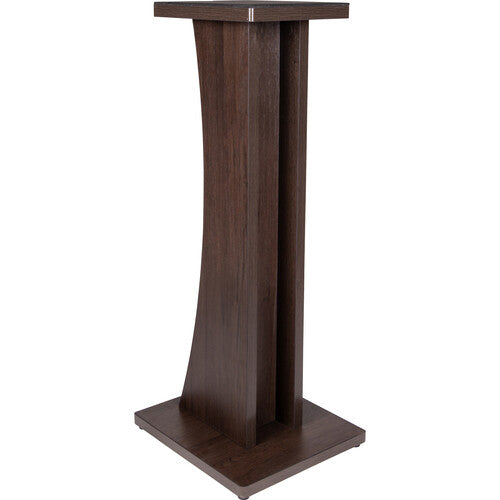 Gator Frameworks GFW-ELITESPKSTMN-BRN Frameworks Elite Series Studio Monitor Floor Stand Pair - Brown - EACH