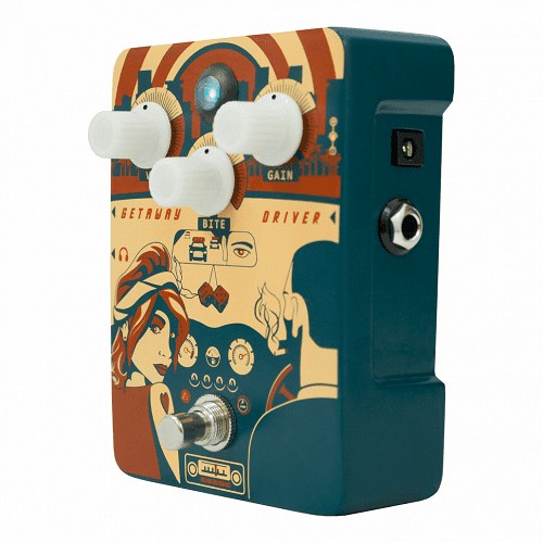 Orange Get Away Driver Overdrive Pedal - Red One Music
