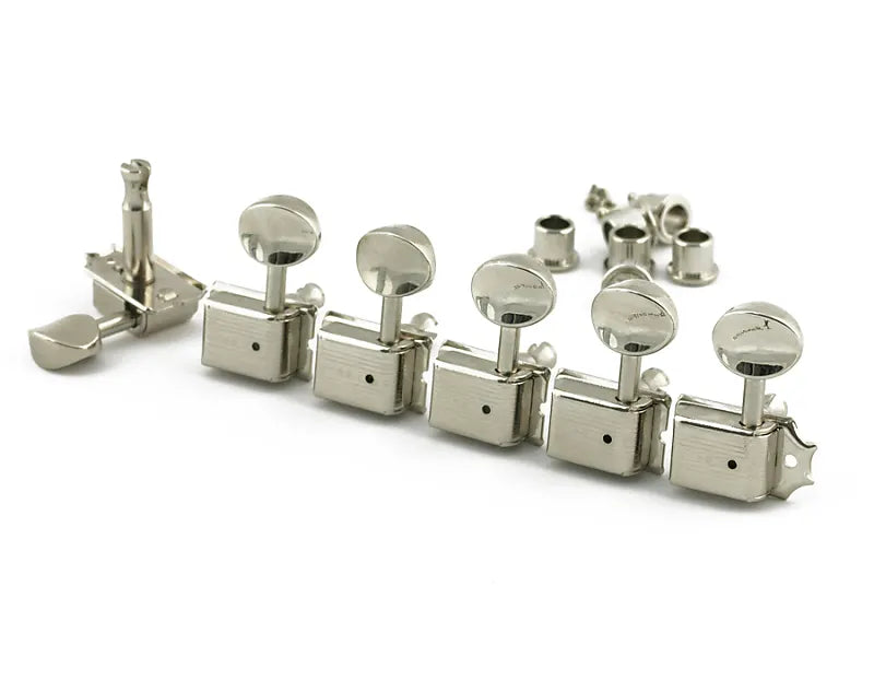 KLUSON KD-6T-NM Machines de réglage du bouton en métal ovale à gauche 6 - Nickel