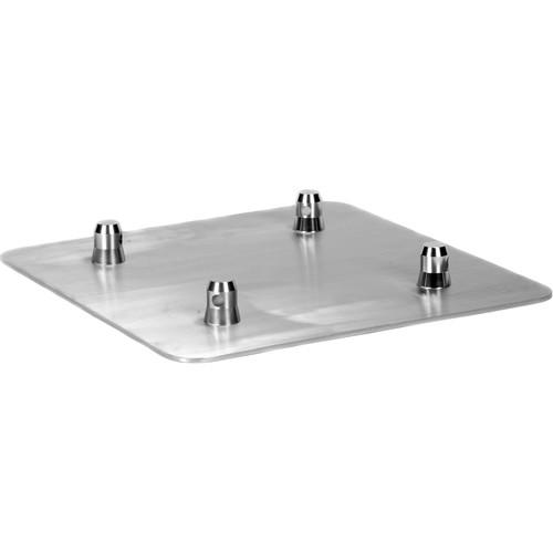 Global Truss F34-Sq-4137H Aluminum Base Plate 16''X16'' - Red One Music