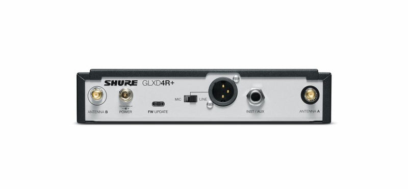 Shure GLXD14R+/B98-Z3 Gooseneck Instrument Microphone