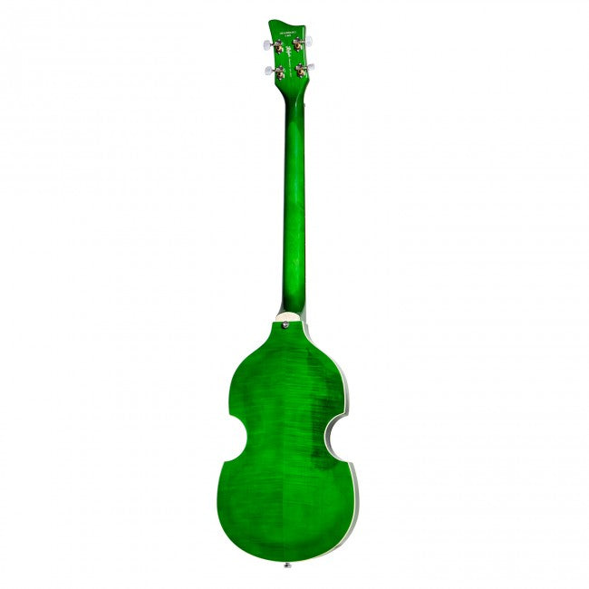 Hofner IGNITION PRO Violin Bass - Transparent Green