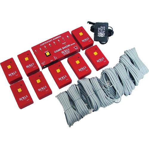 Rolls Gs76Rl 8-User Game Show Controller Set - Red One Music