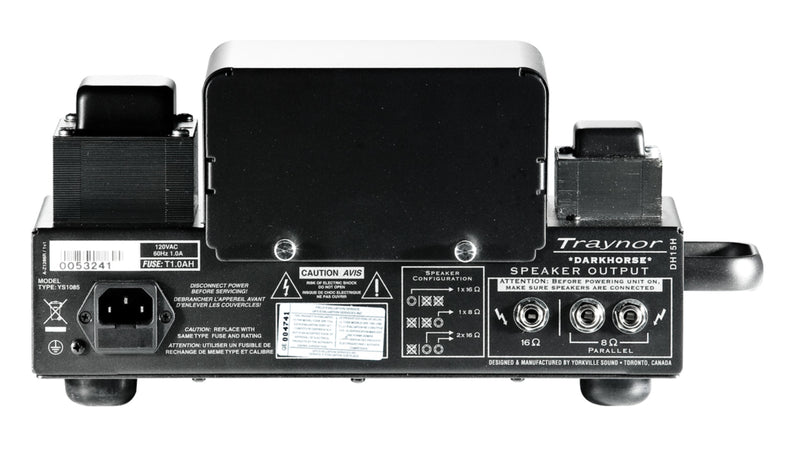 Traynor DH15H DarkHorse Series All-Tube 15W Guitar Head