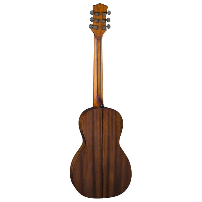 Luna GYP P MAH Gypsy Muse Parlor Acoustic Guitar (Satin Natural)