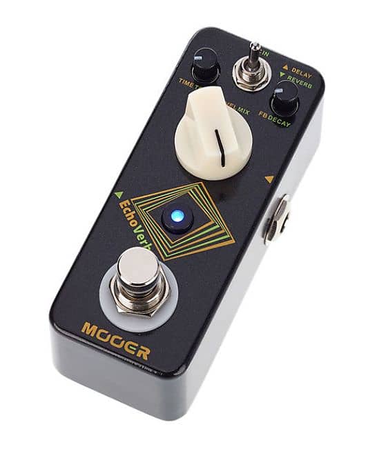 Mooer MRV4 Digital Reverb Pedal With 3 Modulation Mc