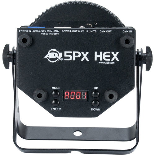 American DJ 5Px Hex Led Par Fixture (Rgbaw+Uv) - Red One Music