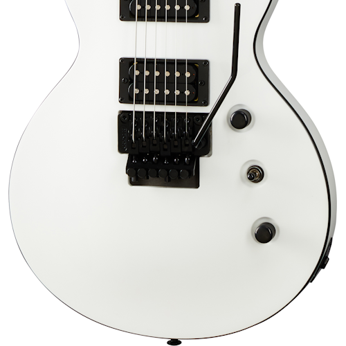 Kramer KA220AWBF Assault 220 Electric Guitar with Alnico V Humbuckers - Alpine White