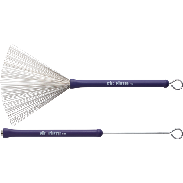 Vic Firth VF-HB Heritage Brush Rubber Handle