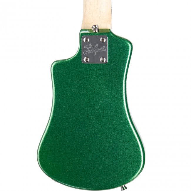 Hofner SHORTY Short Scale Electric Guitar (Cadillac Green)