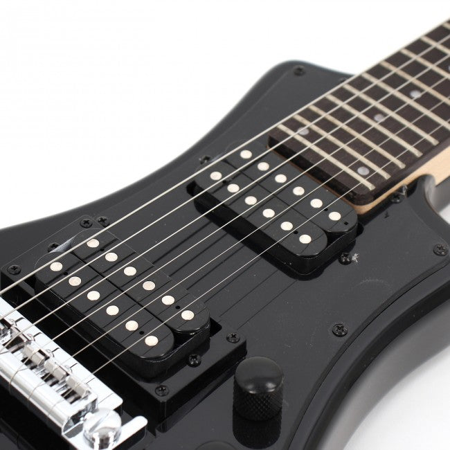 Hofner SHORTY DELUXE Short Scale Electric Guitar (Black)