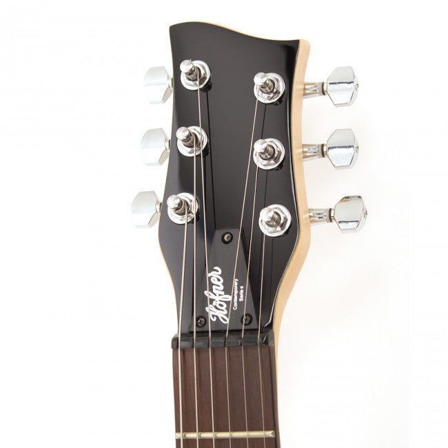 Hofner SHORTY Short Scale Electric Guitar (Black)