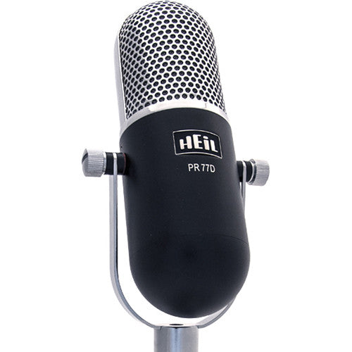 Heil PR77-BLK Large Diaphragm Dynamic Studio Mic (Black)