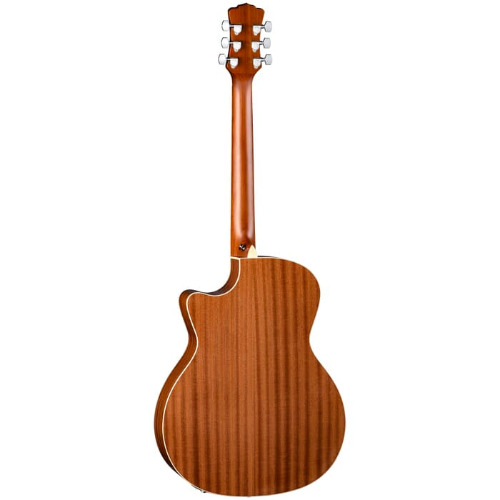 Luna HEN DRA SPR Henna Dragon Acoustic/Electric Guitar (Satin Natural)