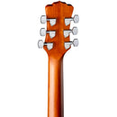 Luna HEN DRA SPR Henna Dragon Acoustic/Electric Guitar (Satin Natural)