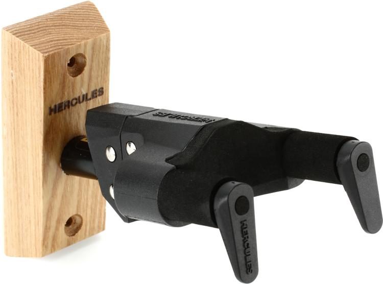 Hercules Stands USP10WB Auto Grip Ukulele Hanger Wood Base - Red One Music