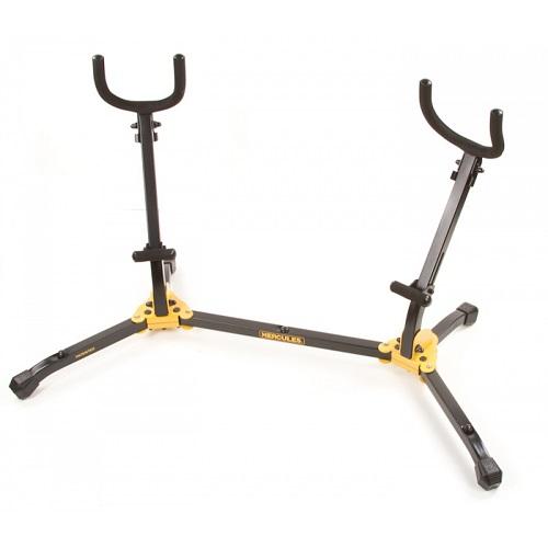 Hercules Ds537B Duo Altotenor Sax Stand - Red One Music