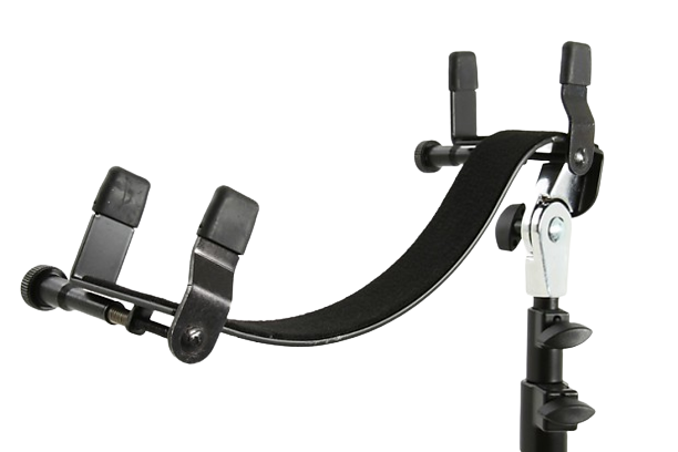 K&M 14761 Black Guitar Perterner Stand