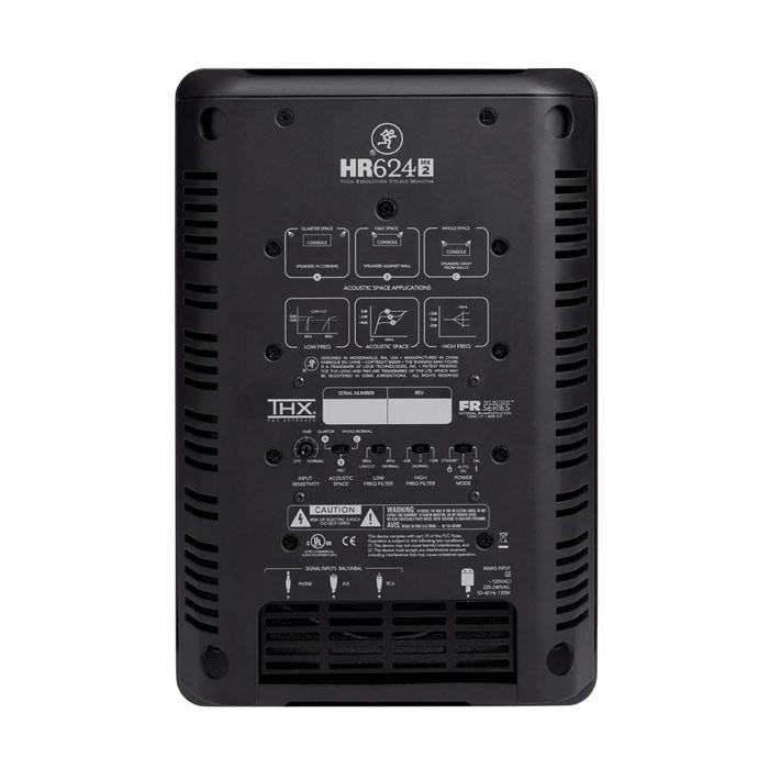 Mackie HR624mk2 6" 2-way High Resolution Studio Monitor - Red One Music