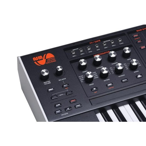 Ashun Sound Machines HSLX Hydrasynth Deluxe 73 touches avec deux moteurs sonores et PolyTouch