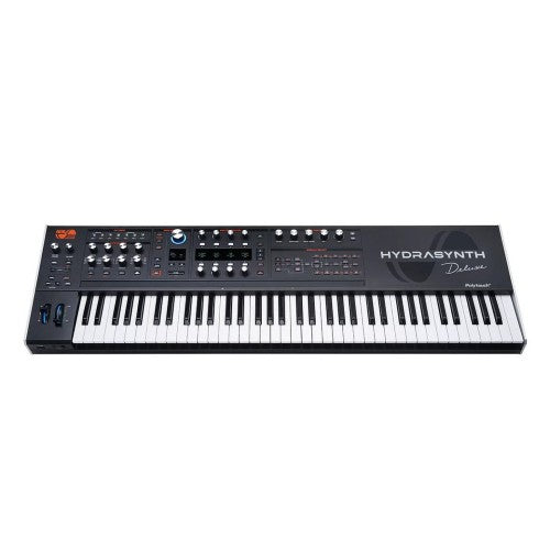 Ashun Sound Machines HSLX Hydrasynth Deluxe 73 touches avec deux moteurs sonores et PolyTouch