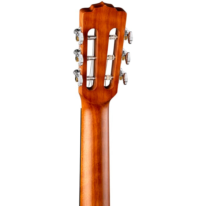 Luna HIGHTIDE Exotic Acajou Top Nylon 6-String High Tide Grand Concert Cutaway Guitare Classique - Satin Natural 
