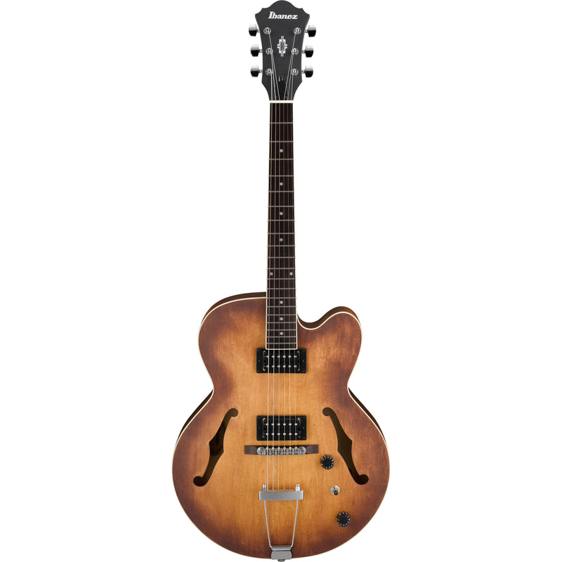 Ibanez AF55TF Artcore - Guitare électrique Hollow Body avec 2 micros Humbucker - Tabac Plat