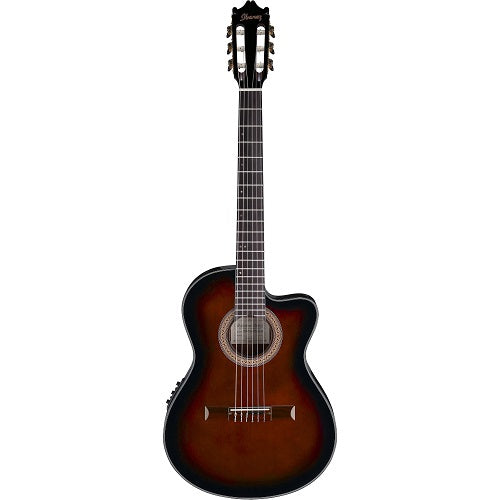 Ibanez Ga35Tce-Dvs Ga Thinline Classic With Eq-Dark Violin Sunburst High Gloss - Red One Music