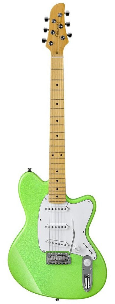 Ibanez YY10SGS Yvette Young Signature Electric Guitar (Slime Green Sparkle)