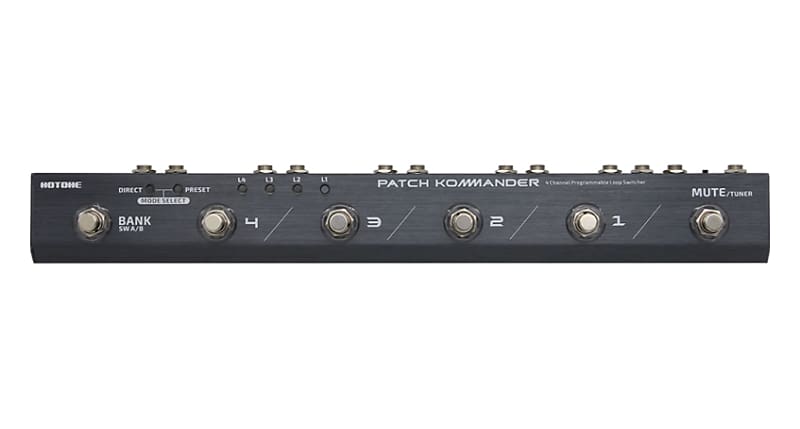 Hotone Patch Kommander 4-Channel Programmable Loop Switcher (LS-10)